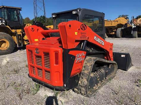 kubota skid steer for sale used|kubota svl75 highflow for sale.